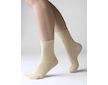 GINA dámské ponožky klasické, bezešvé, jednobarevné Bambusové ponožky 82000P  - koňak  44/47 - koňak